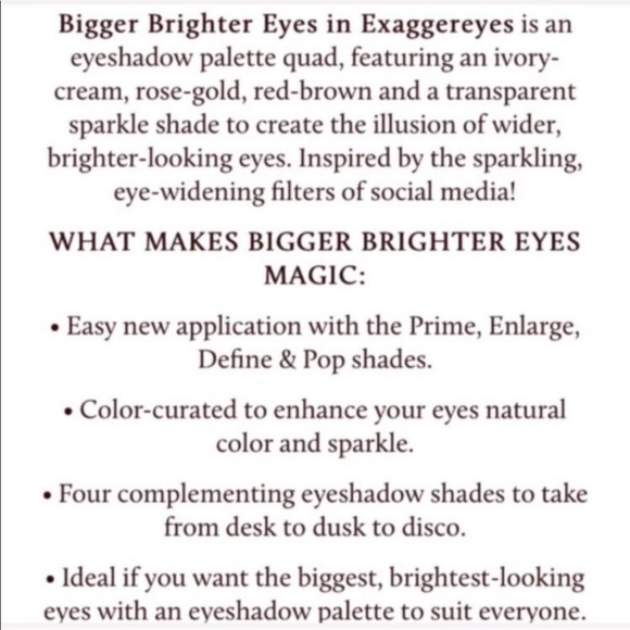 🆕NIB▪️CT Exaggereyes Eyeshadow Palette - Picture 8 of 8